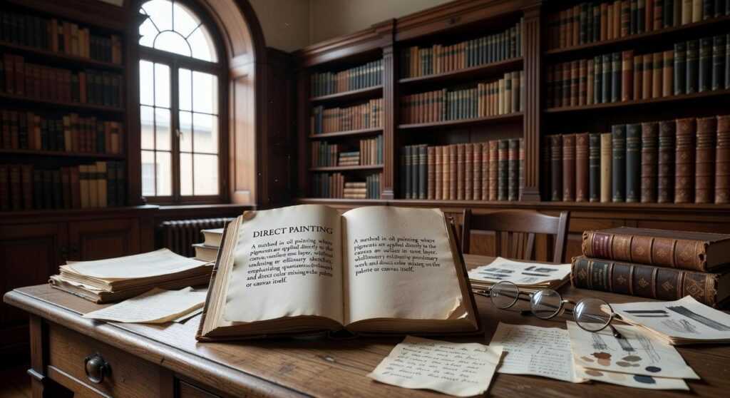 direct painting definition arcyhist