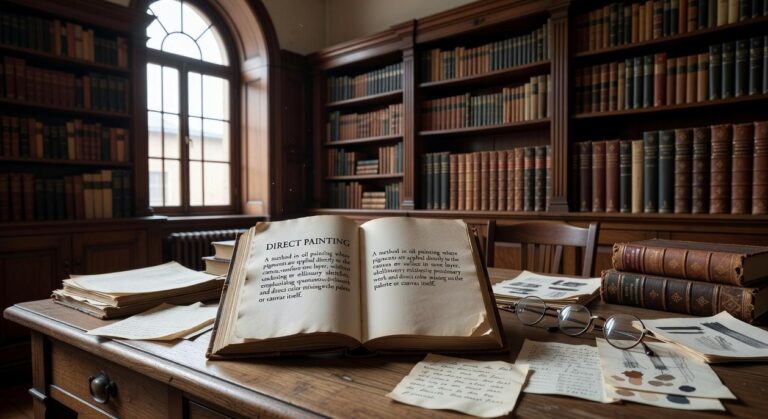 direct painting definition arcyhist